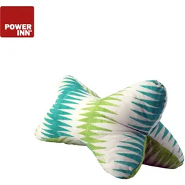 POWER INN Leseknochen 44 x 23 cm Weiß mit Muster