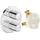 Duravit Thermostat Unterputzmodell Set rund für 2 Verbraucher Chrom Hochglanz TH4200008010