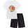 AUTHENTIC LE JOGGER Pyjama AUTHENTIC LE JOGGER Schwarz/Weiß 122/128