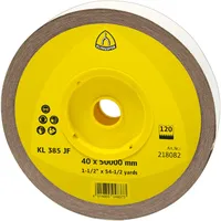 KLINGSPOR Rolle KL 385 JF, LxB 25X50000, Korn 100