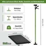 Trutzholm 3 x Einhandstütze Montagestütze Deckenstütze Teleskopstütze bis 290 cm