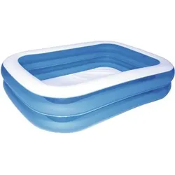 BESTWAY 54005 Rechteckiger Family-Pool, blau 201 x 150 x 51 cm