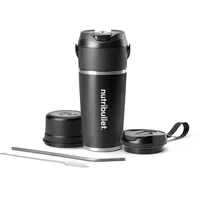Nutribullet Flip Mixer NBP016B tragbar 590ml Edelstahl USB-C Akku