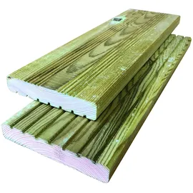 T&J Terrassendiele 25 x 145 x 300 cm grün