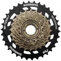 Shimano Schraubkranz MF-TZ500 7-Fach Braun/Schwarz