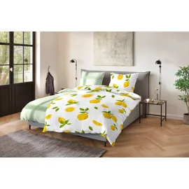 Primera Soft-Seersucker Lemon 135 x 200 cm + 80 x 80 cm