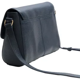 lazarotti Bologna Leather Umhängetasche Leder 22 cm blau