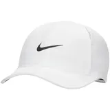 Nike Dri-FIT Club Ab FL P Baseballkappe, White/Black, M/L