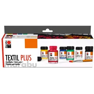 Marabu Textil Plus Starter Set 7 St.