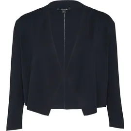 Comma, Feinstrick-Cardigan mit Ajour-Detail Blau L