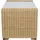 MiaMöbel Rattantruhe/Sitztruhe 'Isabela' honig 100% Baumwolle, Rattan