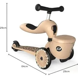 Scoot & Ride Scoot and Ride Highwaykick 1 Lifestyle leopard (96607)