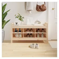 VidaXL Flurbank 110x40x60 cm Massivholz Kiefer