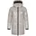 Ragwear Warmer Damen Wintermantel Shiny Steppmantel aus glänzendem Material mit Kapuze Roobie Long YOUMODO Zinc Gr. M - M