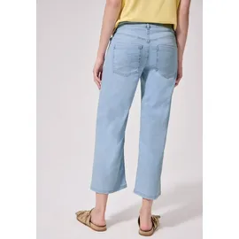 street one studio Street One 7/8 Mid Waist Wide Leg Jeans im Loose Fit - Blau