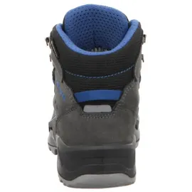 Lowa Kody Evo GTX Mid Junior (Veloursleder, wasserdicht) anthrazitgrau/blau Kinder