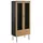 SalesFever Vitrine Torsby 79 x 43 x 179 cm Beige
