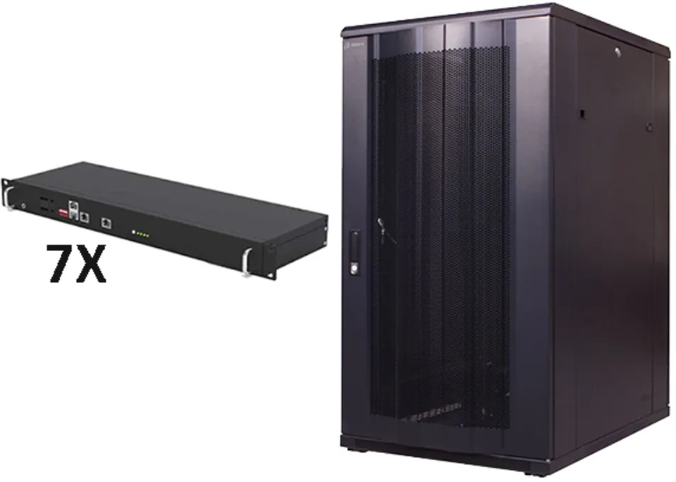 Pylontech Powercube X1 16.8, Rack-System HV-Speicher, 15,12 kWh nutzbar