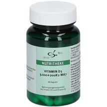 Green Line Vitamin D3 3.000+200 K2 MK7 Kapseln 60 St
