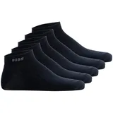 Boss Uni 10244663 01 Kurze Socken 5 Paare Dark Blue 39-42