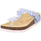 superfit Fussbettpantoffel Hausschuh, Blau 8000, 35 EU