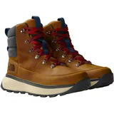 The North Face Bergen Leather WP Herren Timber Tan/Rot 44,5