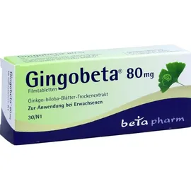 betapharm Gingobeta 80 mg Filmtabletten