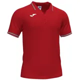 Joma Campus Iii Kurzarm-poloshirt - Gris Melange Medio -