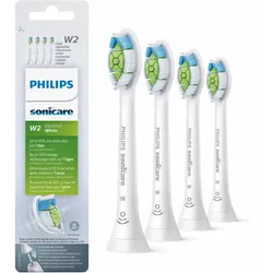 W2 Optimal White HX6064/10 Standard-Bürstenköpfe für Schallzahnbürste