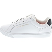 Tommy Hilfiger Damen Cupsole Sneaker Schuhe, Weiß (White), 36