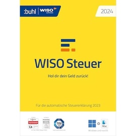 Buhl Data WISO Steuer 2024 ESD (deutsch) (PC/MAC/Android/iOS) (DL42940-24)