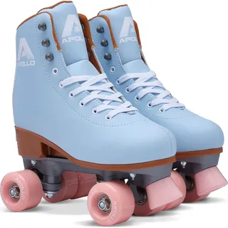 Apollo Rollschuhe Kinder und Erwachsene | größenverstellbare Quad-Skates, 3 Größen, verstellbar von 31 bis | Gr.: 39-42