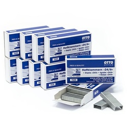 OTTO Office 10 Packungen Heftklammern »24/6«