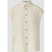 QS - Leinenmix-Bluse, Damen, Beige, 40