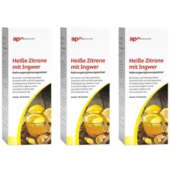 Heisse Zitrone mit Ingwer von apodiscounter