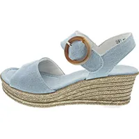 Rieker Sandale Damen Blau 39