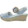 Rieker Sandale Damen Blau 39