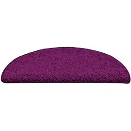 vidaXL Stufenmatten 15 Stk. 56x17x3 cm Rosa Halbrund