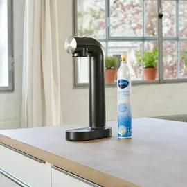 Brita SodaONE black + PET-Flasche + Zylinder