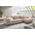 Musterring Ecksofa MUSTERRING "JustB PM200, Holzrahmen in schwarz, wahlw. Sitzvorzug, Breite 316cm", beige (sand), B:316cm H:78cm T:166cm, 94% Polyester, 6% Nylon, Sofas, Ecksofa, Anreihsofa links & Longchair rechts, mit Armlehnen, inkl. Rückenkissen