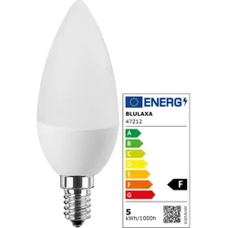 LED Lampe Kerzenform C35 / E14 -  F / 5 / 470