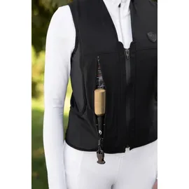 Covalliero Airbag-Weste Manege inkl. Kartusche - schwarz, - L,