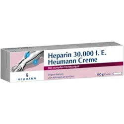 HEPARIN 30.000 Heumann Creme 100 g