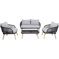 CASANOVA casa NOVA Lounge-Set AUSTIN BHT 138x75x60 cm bunt