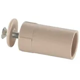 Schellenberg 52001 Rolladenstopper Anschlagstopfen für Rollladen 2 Stück - Doppelpack, Beige