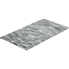GRUND Badteppich Leonie Grau 65 x 115 cm