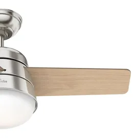 Hunter Fans Finley 91 cm Deckenventilator Silber