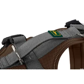 Hunter Maldon Up Hundegeschirr braun/grau M