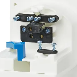 PRO PLUS CEE-Einspeisestecker Einbau eckig 220-240V 16A Weiß