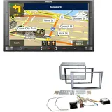 Philips 2-DIN Autoradio USB Navi Bluetooth für Opel Zafira B 2005-2014 Canbus